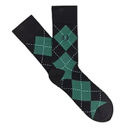 Fred Perry - Argyle Jacquard Sock
