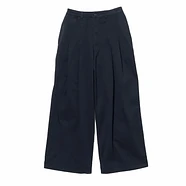 BEAMS BOY - Wide Tack Chino Pants