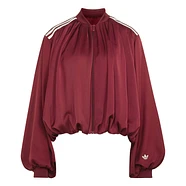 adidas - Satin Pleated Track Top