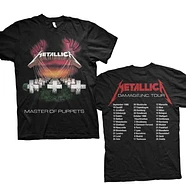 Metallica - Master Of Puppets European Tour '86 (Back Print) T-Shirt