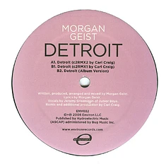 Morgan Geist - Detroit