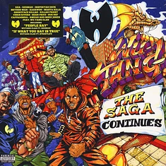 Wu-Tang Clan - The Saga Continues Orange Vinyl Edition
