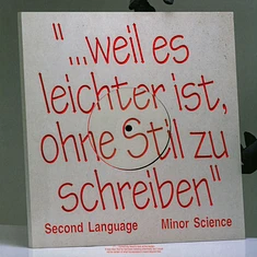 Minor Science - Second Language