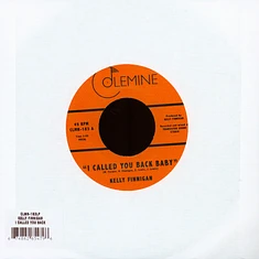 Kelly Finnigan - I Called You Back Baby Black Vinyl Edition