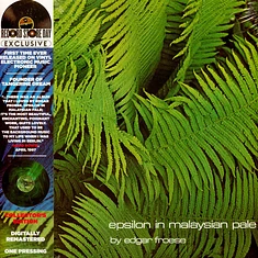 Edgar Froese - Epsilon In Malaysian Pale Record Store Day 2022 Green/Milky Clear Vinyl Edition