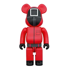 Medicom Toy - 1000% Squid Game Guard Square Be@rbrick Toy