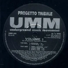 Progetto Tribale - Volume 1