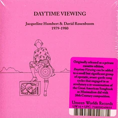 Jacqueline Humbert & David Rosenboom - J. Jasmine: My New Music