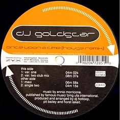 DJ Goldstar - Once Upon A Time (Remix)