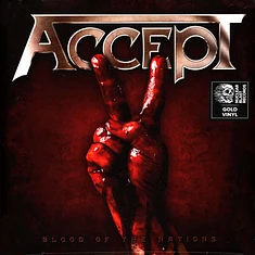 Accept - Blood Of The Nations Limited Gold Vinyl Edition