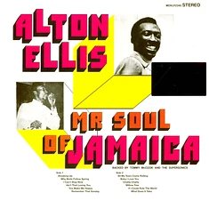 Alton Ellis - Mr.Soul Of Jamaica Transclucent Magenta Vinyl Edition