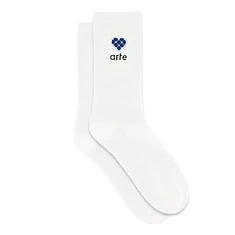 Arte Antwerp - Arte Heart Circle Patch Socks