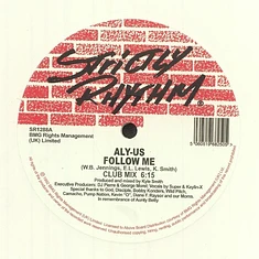 Aly-Us - Follow Me White Vinyl Repress Edition