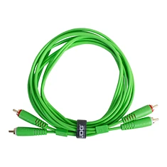UDG - Ultimate Audio Cable Set RCA - RCA Green Straight 1,5m