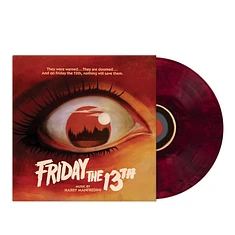 Harry Manfredini - OST Friday The 13th Blood Red & Black Swirl Vinyl Edition