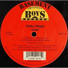 Sticky People / Jasper Street Co. - Kong / A Feelin'