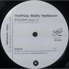Matthias Heilbronn - Riddim Part 1