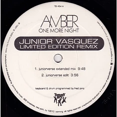Amber - One More Night (Junior Vasquez Limited Edition Remix)