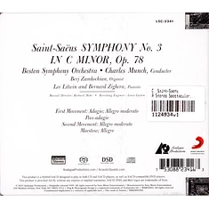 C. Saint-Saens - A Stereo Spectacular Symphony No3 Charles Munch Berj Zamchokian, Organ