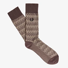 Fred Perry - Zigzag Sock
