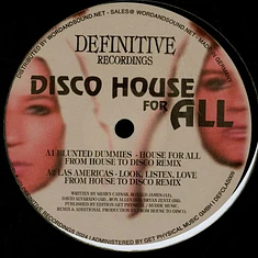 From House To Disco - Disco House For All EP