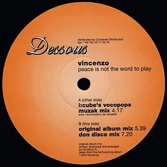 Vincenzo - Peace Is Not The Word To Play
