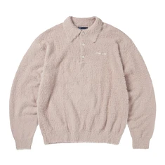 thisisneverthat - SCT-Logo Shaggy Knit Polo