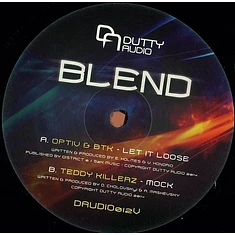 Optiv & BTK / Teddy Killerz - Blend LP Part 1