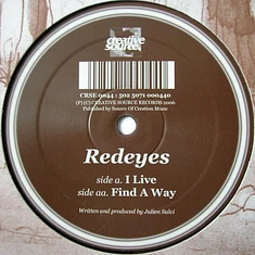 Redeyes - I Live / Find A Way