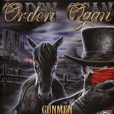 Orden Ogan - Gunmen Limited Clear Black Marbled Vinyl Edition