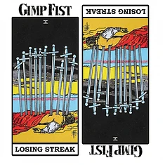 Gimp Fist - Losing Streak Transparent Blue Magenta Marbled Vinyl Edition