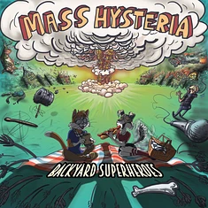 Backyard Superheroes - Mass Hysteria Green Vinyl Edition