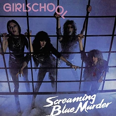 Girlschool - Screaming Blue Murder Blue Vinyl Edition