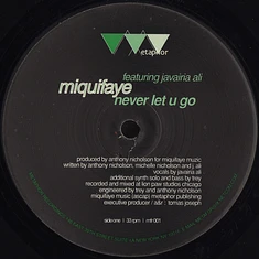 Miquifaye Featuring Javairia Ali - Never Let U Go
