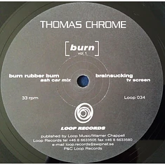 Thomas Krome - Burn Vol. 1