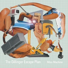 The Dillinger Escape Plan - Miss Machine Green White Silver With Mustard Vinyl Edition