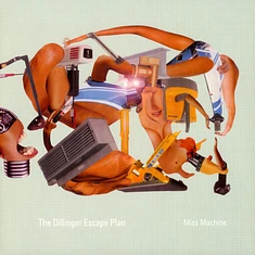 The Dillinger Escape Plan - Miss Machine Green White Silver With Mustard Vinyl Edition