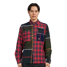 Barbour x Baracuta - Relaxed Patchwork Shirt