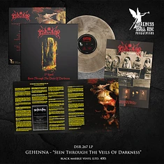 Gehenna - Seen Through The Veils Of Darkness The Second Spell Transparentblack Marble Vinyl Edition