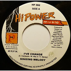 Singing Melody - I've Change