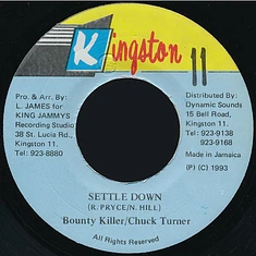 Bounty Killer / Chuck Turner - Settle Down