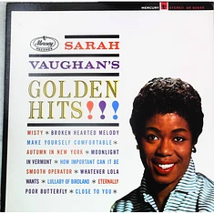 Sarah Vaughan - Sarah Vaughan's Golden Hits