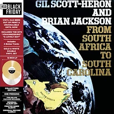 Gil Scott Heron & Brian Jackson - From South Africa To South Carolina - Black Friday Record Store Day 2024 Gold / White Vinyl Edition