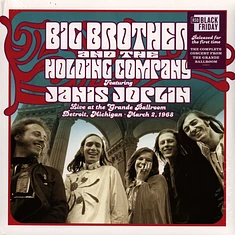 Big Brother & The Holding Company - Live At The Grande Ballroom Detroit; March 2, 1968 Black Friday Record Store Day 2024 Edition