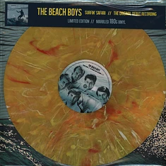 The Beach Boys - Surfin' Safari Yellow Marbled Vinyl Edition