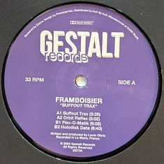 Framboisier - Buffout Trax