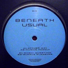 Beneath Usual - Either Way