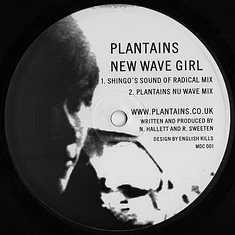 Plantains - New Wave Girl / I Listen To The Plantains