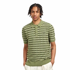 Fred Perry - Boucle Ribbed Knitted Shirt