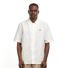 Fred Perry - Jacquard Linen Blend Shirt